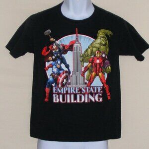 AVENGERS Tshirt, YL (10-12) Hulk, Iron Man, Thor